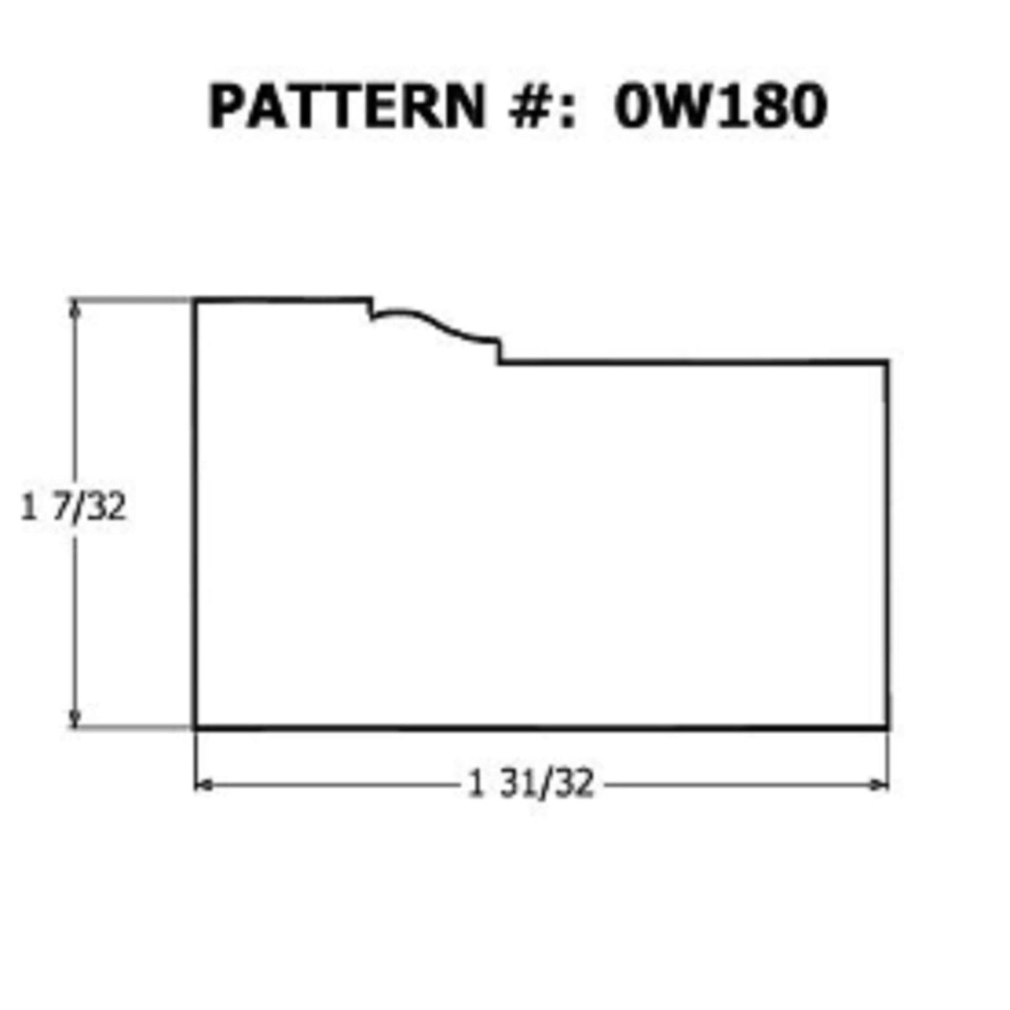 Alexandria Moulding 1-1/4 in. H x 8 ft. L Primed Brown Pine Molding