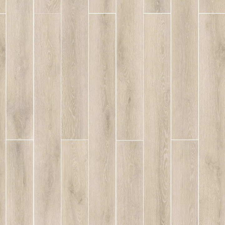 Honey Blonde Oak Wood Plank Porcelain Tile
