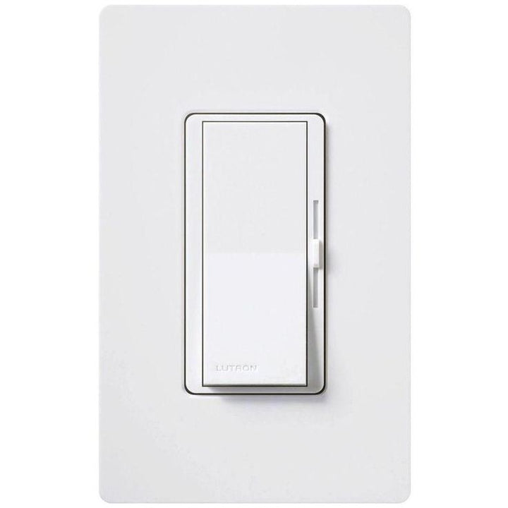 Lutron Diva 3-Speed Fan Control with Wallplate Switch, Single-Pole, White