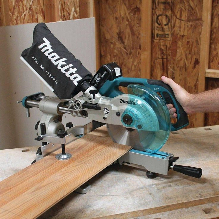 18-Volt LXT Lithium-Ion 7-1/2 in. Cordless Dual Slide Compound Miter Saw (Tool-Only)