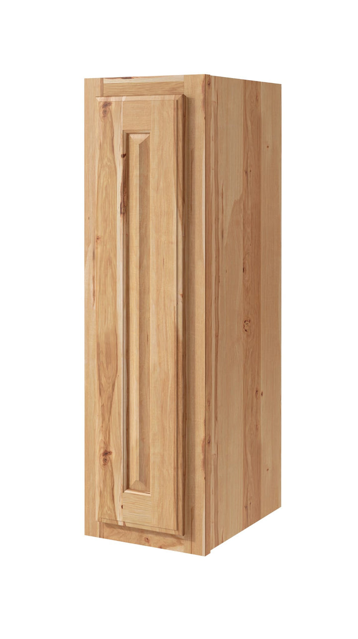 Diamond NOW Denver 9-in W x 30-in H x 12-in D Natural Rustic Hickory Wall Fully Assembled Cabinet (Raised Panel Square Door Style)