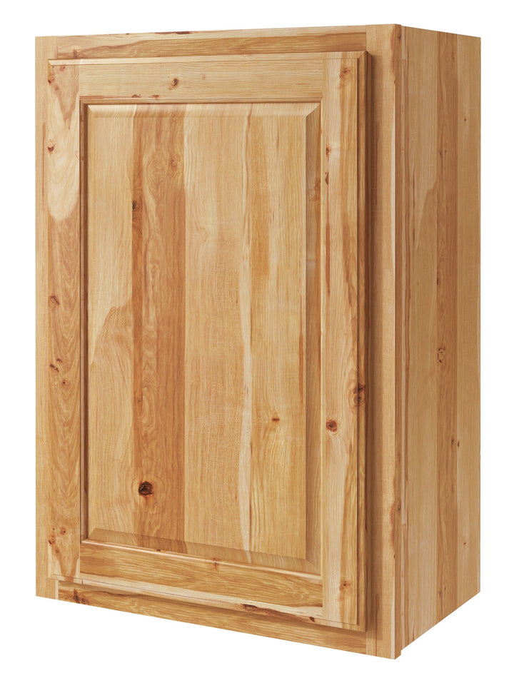 Diamond NOW Denver 21-in W x 36-in H x 12-in D Natural Rustic Hickory Wall Fully Assembled Cabinet (Raised Panel Square Door Style)