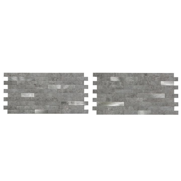 Aspect Collage Cloud Shimmer 12-in x 12-in Multi-finish PVC Peel and stick Wall Tile product image