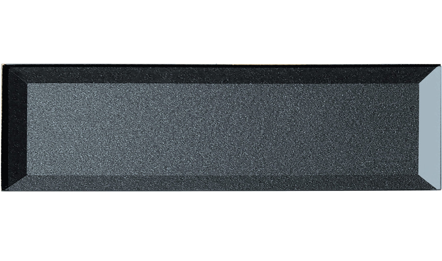 Abolos Secret Dimensions Blue gray 4-in x 16-in Glossy Glass Subway Peel and stick Wall Tile product image