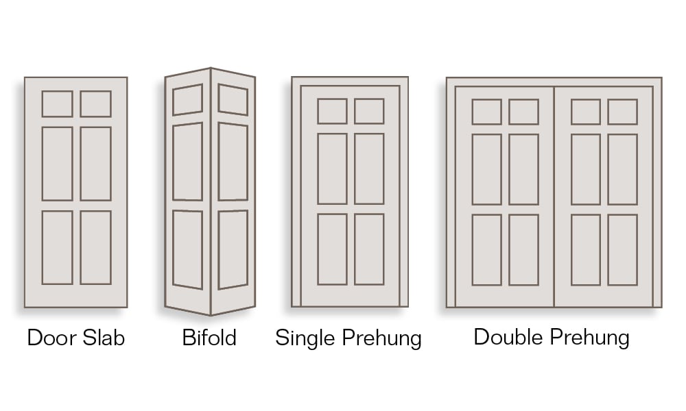SIMPSON 36-in x 80-in Unfinished Wood Front Door with Clear Glass