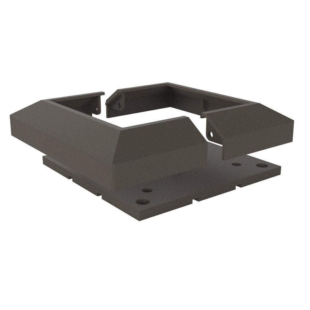 Freedom Matte Bronze Aluminum Deck Post Base Trim