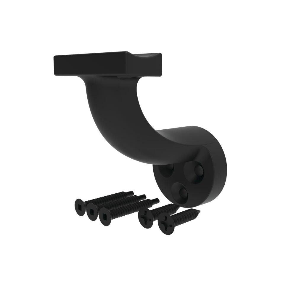Freedom 3.75-in x 3.75-in Matte Black Aluminum Post Connector