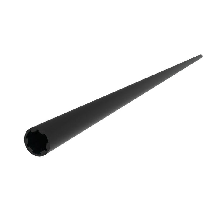Freedom 120-in x 1.5-in Matte Black Aluminum Line Connector
