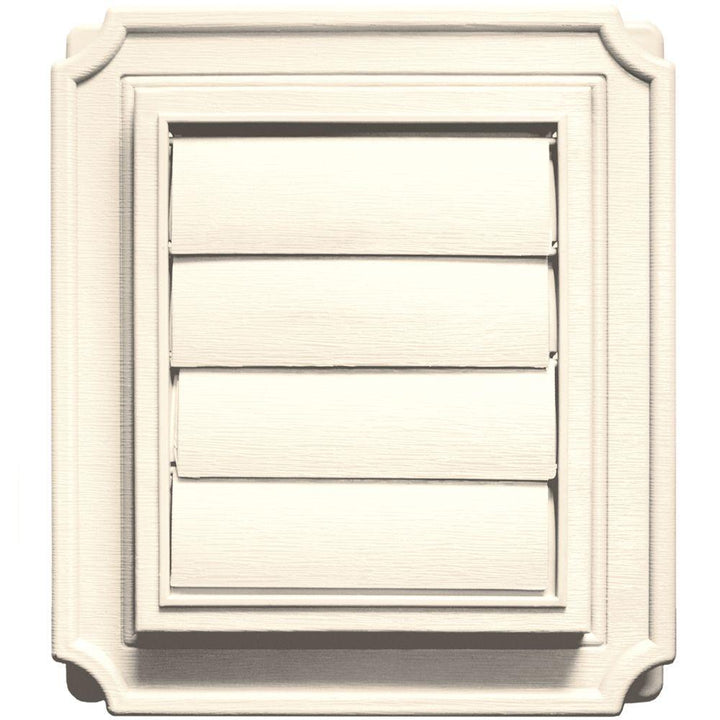Scalloped Siding Exhaust Vent #021-Sandstone Beige - Super Arbor