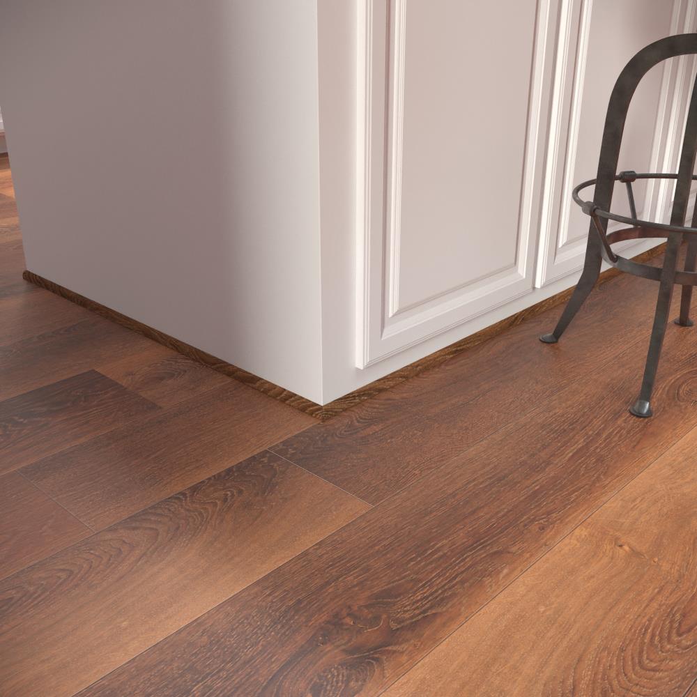 CALI Saddlewood 0.7-in x 72.83-in Vinyl Floor Quarter Round
