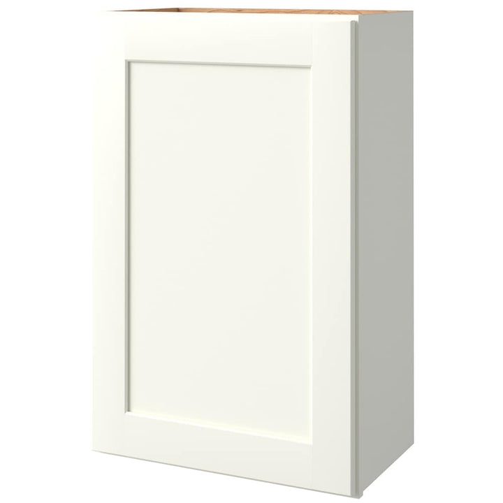 allen + roth Aveley 21-in W x 36.125-in H x 12-in D Linen Wall Fully Assembled Cabinet (Flat Panel Shaker Door Style)