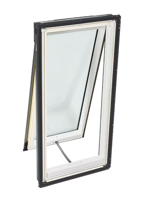 VELUX 30.06-in x 45.75-in Solar-powered Venting Deck Mount Skylight with Laminated Low-e Argon Glass