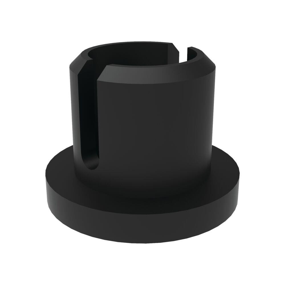 Freedom 3.75-in x 3.75-in Matte Black PVC Post Connector