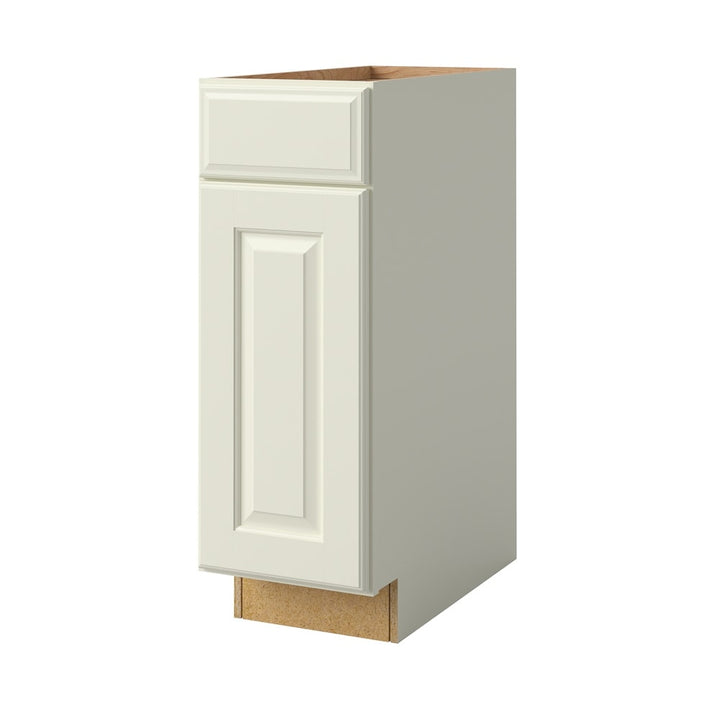 allen + roth Pattingham 12-in W x 34.5-in H x 24-in D Harbor 1-Drawer Base Fully Assembled Cabinet (Raised Panel Square Style)