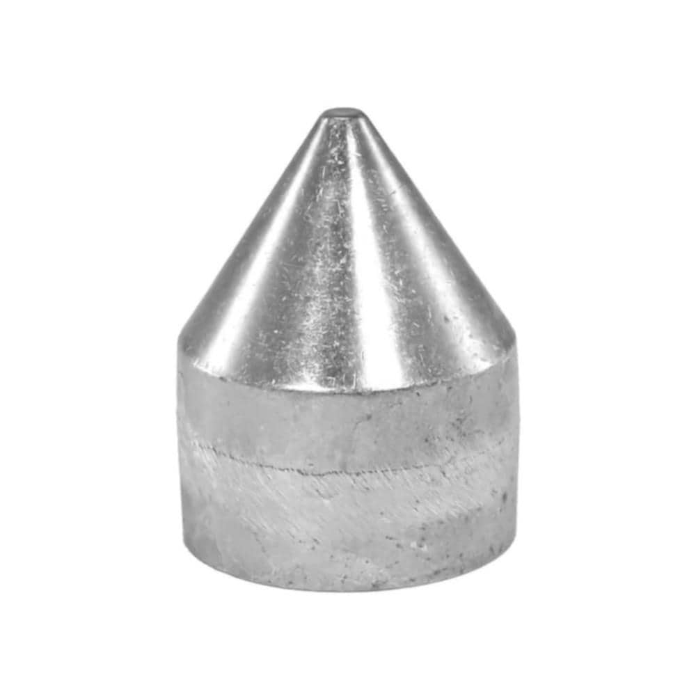 2-in W x 4-in L Aluminum Post Cap- Fits Common Post Measurement: 2-3/8-in x 2-3/8-in