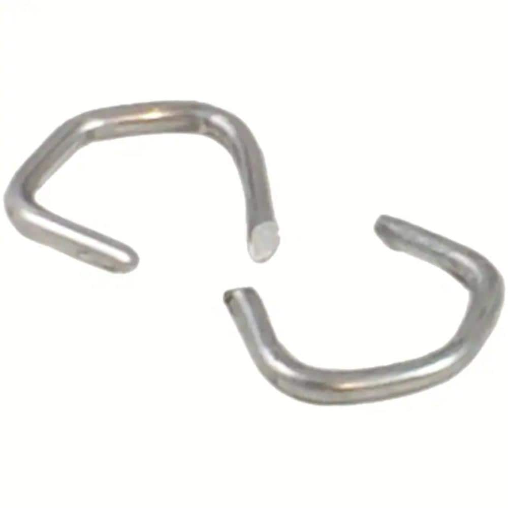 Galvanized Metal Hog Ring For Chain-link Fence 40-Pack