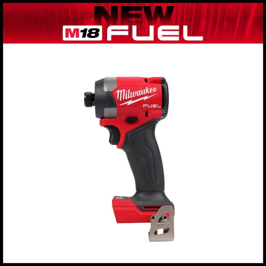 Milwaukee M18 FUEL 18V Lithium-Ion Brushless Cordless 1/4 in. Hex Impact Driver Kit with (3) 5.0Ah Batteries, Charger & Hard Case