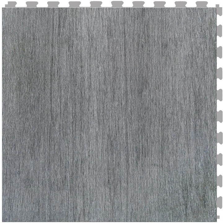 Perfection Floor Tile Deadwood Collection Barnwood/Satin 20-in x 20-in Water-Resistant Interlocking Luxury Vinyl Tile Flooring, 16.7-sq ft Carton