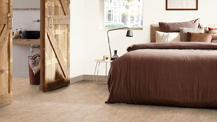 Forbo Flooring Systems Marmoleum Cinch Loc Seal Donkey Island 10-mm T x 12-in W x 36-in L Waterproof Tile Look Laminate Flooring (20.34-sq ft / Carton)
