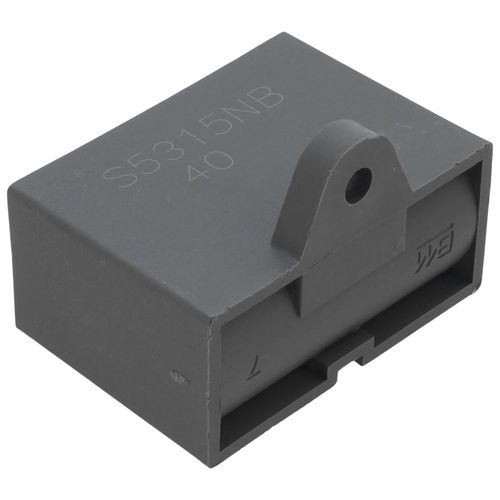 Carrier 17400101A00488 capacitor - side view (Voltage: 450v; MFD: 4)