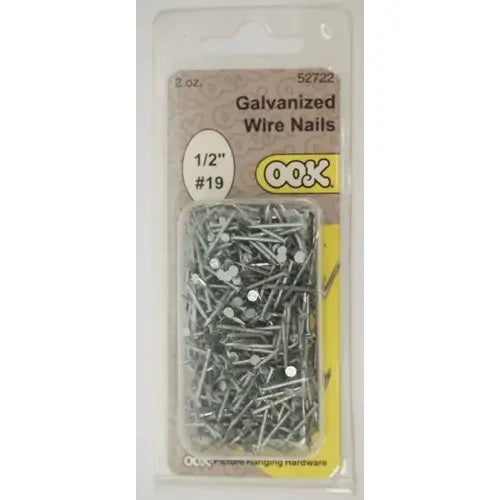 Hillman No. 16 1/2 in. Galvanized Steel Wire Nails, Flat Head