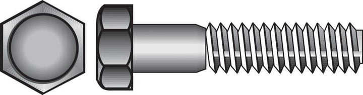 Hillman 1/2-13 in. Diameter x 3 in. Length Steel Hex Head Cap Screw, 25-Pack