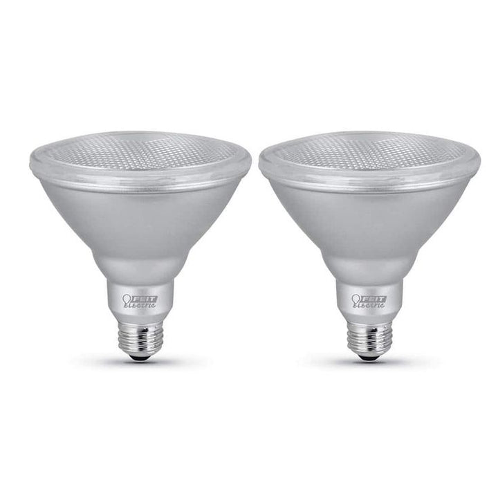Feit Electric 90-Watt Equivalent PAR38 Dimmable CEC Title 24 Compliant LED ENERGY STAR 90+ CRI Flood Light Bulb, Bright White (2-Pack)