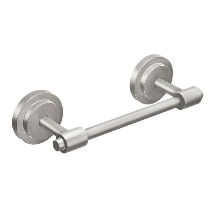 Moen Iso Pivoting Double Post Toilet Paper Holder in Chrome