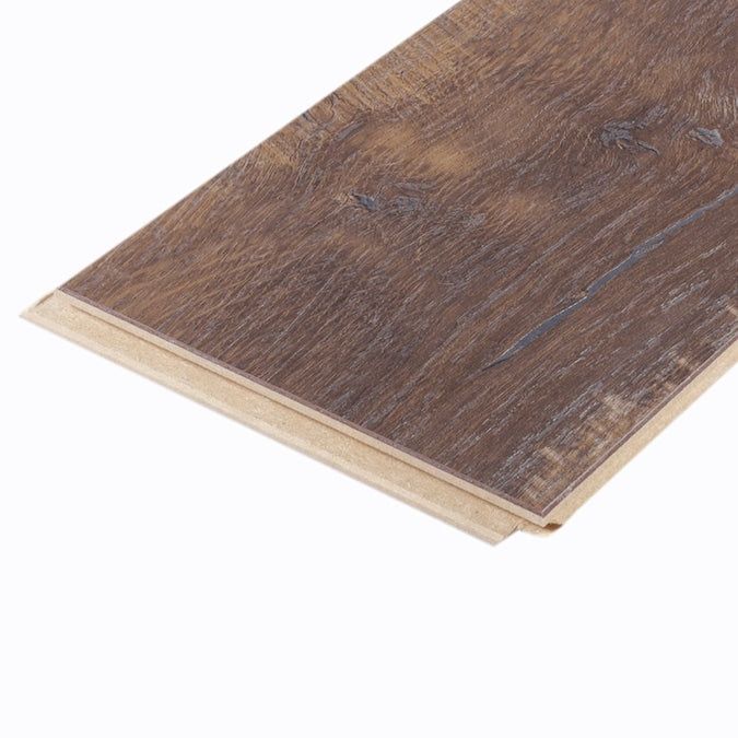 Quick-Step Studio QuickStep Studio + Spill Repel Westend Apple 12-mm T x 6-in W x 48-in L Waterproof Wood Plank Laminate Flooring (16.12-sq ft / Carton)