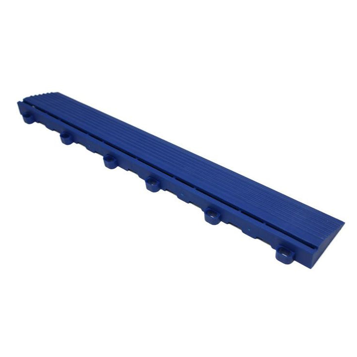 Swisstrax 15.75 in. Royal Blue Looped Edging for 15.75 in. Swisstrax Modular Tile Flooring (2-Pack)