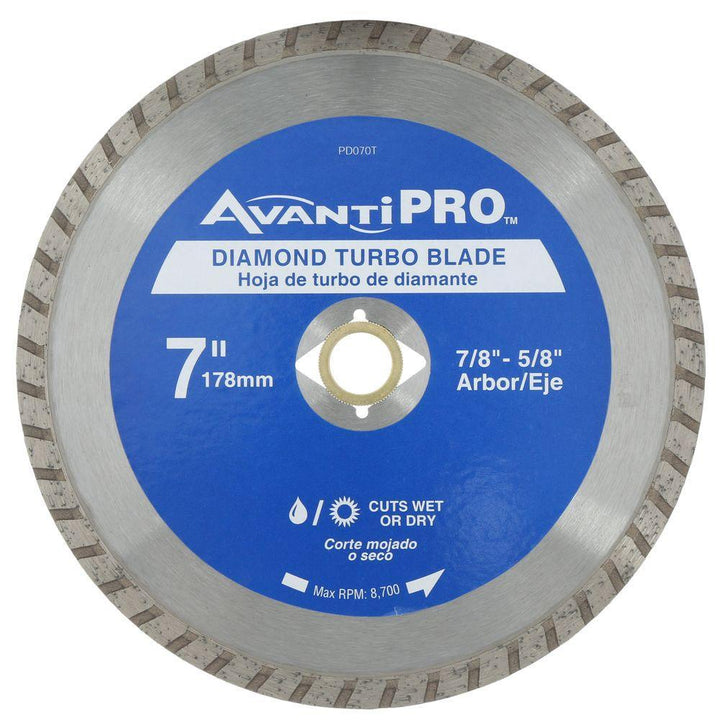 7 in. Turbo Diamond Blade - Super Arbor