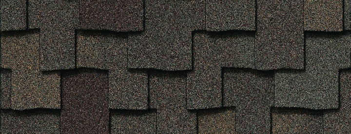 CertainTeed Mountain Ridge Solid 10 in. High-Profile Hip & Ridge Shingles – Autumn Blend, 20 Lin. Ft. Bundle