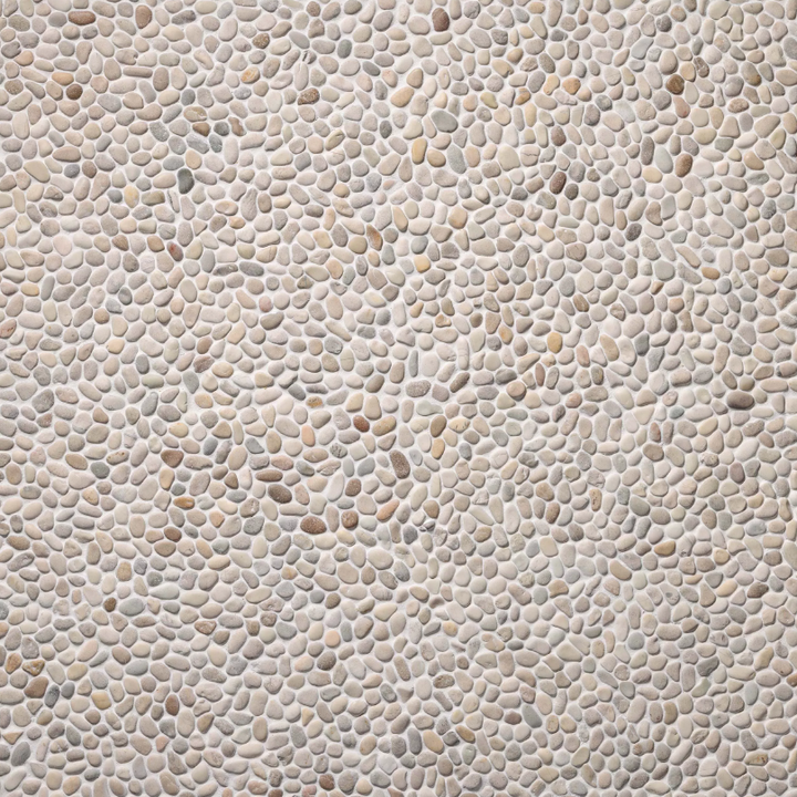 Sand Harbour Beige Micro Pebble Mosaic