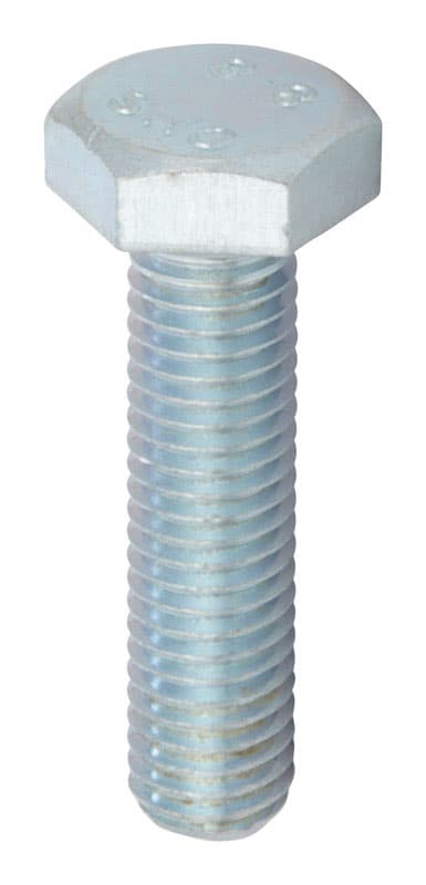 Hillman M10-1.50 mm x 40 mm Heat-Treated Steel Hex Head Cap Screws, 40-Pack