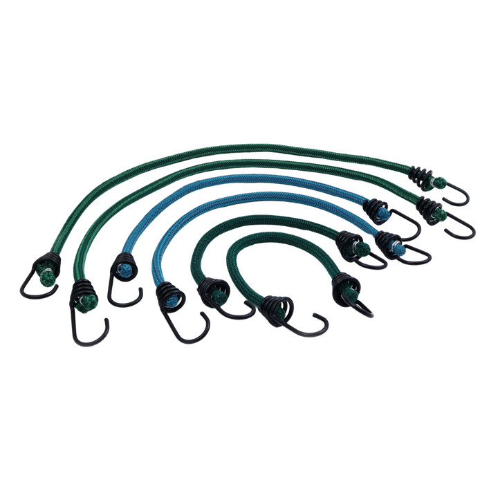 Keeper Bungee Cord Assorted, 6-Pack (12 in., 18 in., 24 in.)