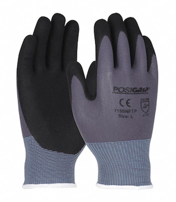 IRONCAT Foam Nitrile Coated Gloves - ANSI Level 3 Abrasion Resistance