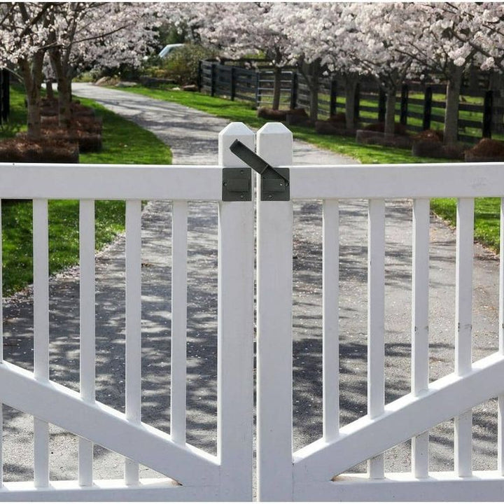 Everbilt Black Extra Heavy-Duty Gate Flip Latch
