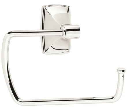 Amerock Clarendon Polished Nickel Wall Mount Towel Ring