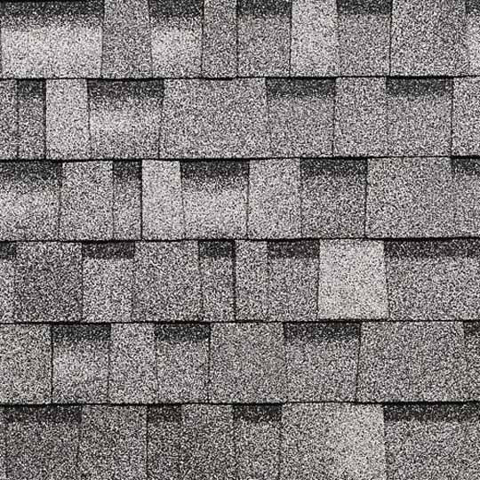 Owens Corning Oakridge Architectural Shingles, Sierra Grey, 13-1/4 in x 39-3/8 in, 5-5/8 in Exposure