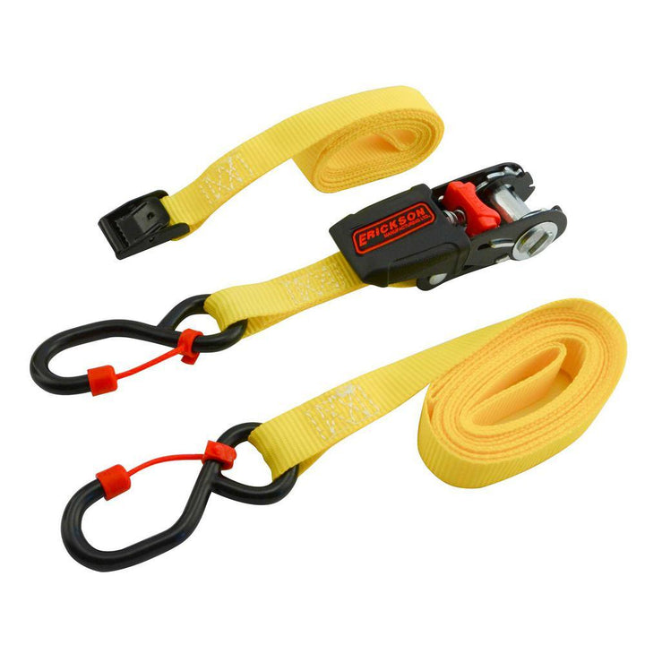6 ft. x 3/4 in. Lash Strap with 10 ft. x 3/4 in.Mini Ratchet (Combo-Pack) - Super Arbor