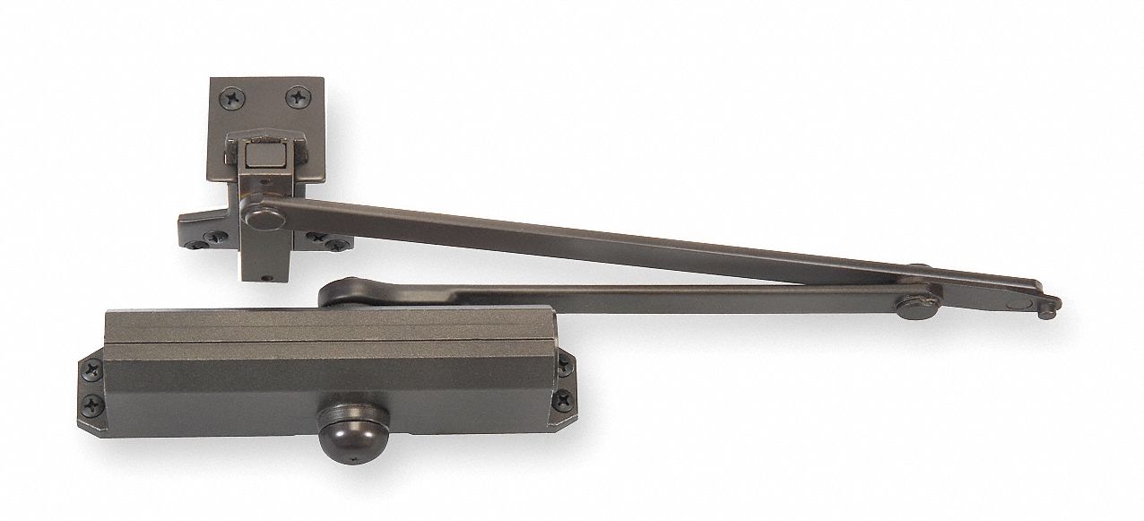 NORTON DOOR CONTROLS Heavy Duty Bronze Door Closer, Grade 1