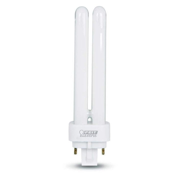 13-Watt Equivalent PL CFLNI Quad Tube 4-Pin G24Q-1 Base Compact Fluorescent CFL Light Bulb, Cool White 4100K (1-Bulb)