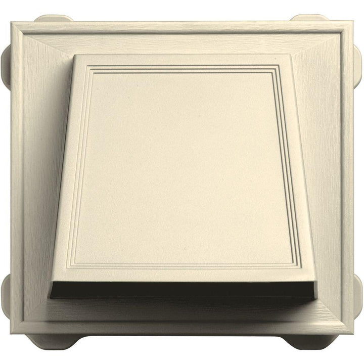 6 in. Hooded Siding Vent #020-Heritage Cream - Super Arbor