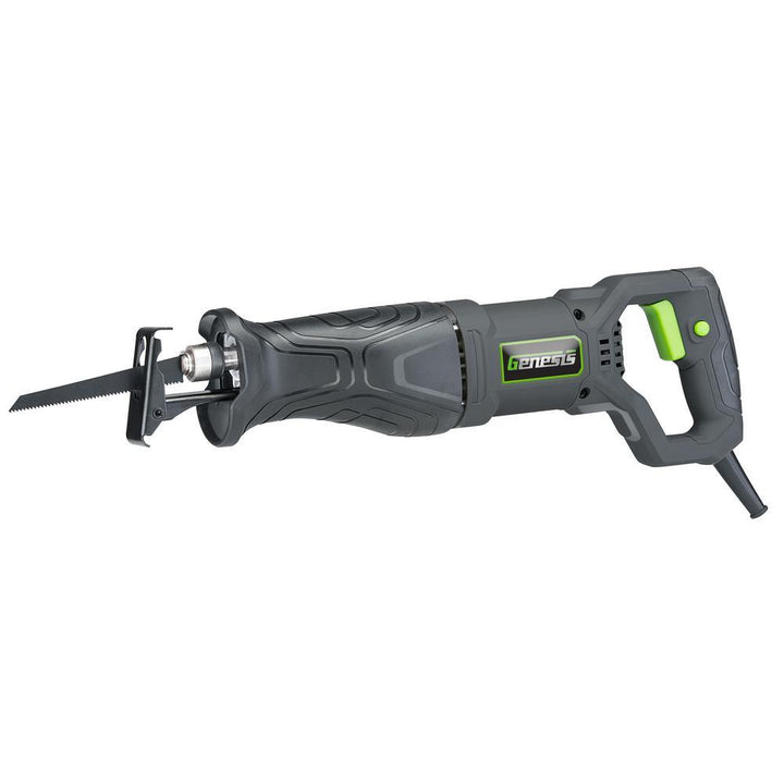 7.5 Amp Variable Speed Reciprocating Saw with Wood/Metal Cutting Blades, Quick Change and Adjustable Pivot Shoe - Super Arbor
