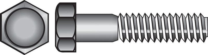 Hillman 1/2-13 in. Dia x 1-1/2 in. L Steel Hex Head Cap Screw, 50-Pack