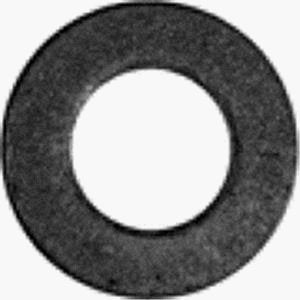 Hillman Yellow Dichromate Steel 7/16 in. SAE Flat Washer, 50-Pack