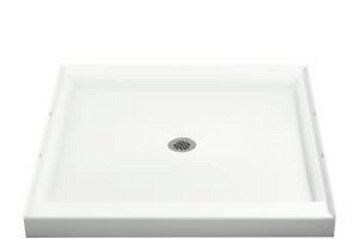 Jacuzzi 42 in. x 42 in. Center Drain 6 in. Shower Base in White