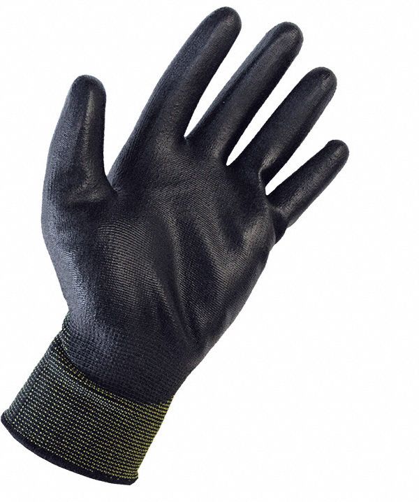 BDG X-Site Polyurethane Coated Gloves, Size S, ANSI Abrasion Level 3