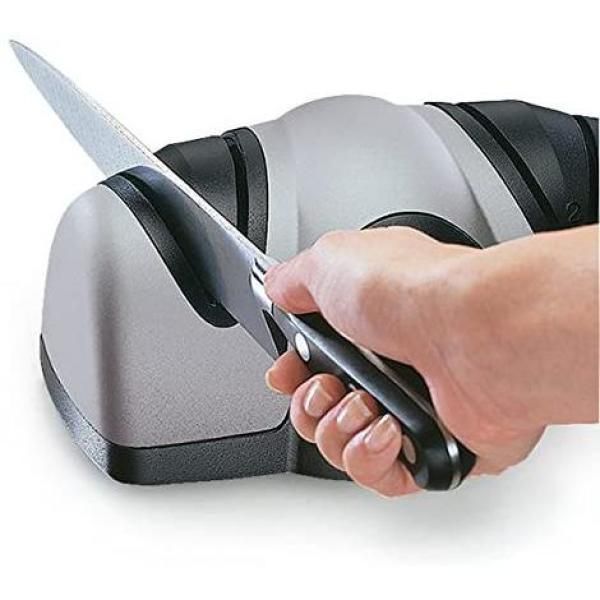 2-Stage Variable-Grit Synthetic Electric Knife Sharpener