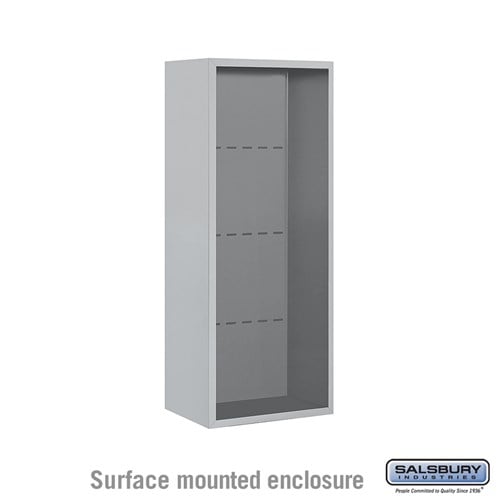 Surface Mounted Enclosure for Single Column Unit - Aluminum